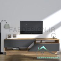 میز تلویزیون ذوزنقه ای fabtable-317