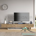 میز تلویزیون معلق پایه دار fabtable-318